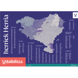 Euskal Herriko Herrien Mapa