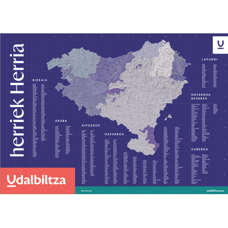 Euskal Herriko Herrien Mapa
